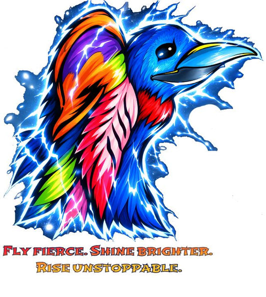 Rise Electrified Anime Hummingbird Tee